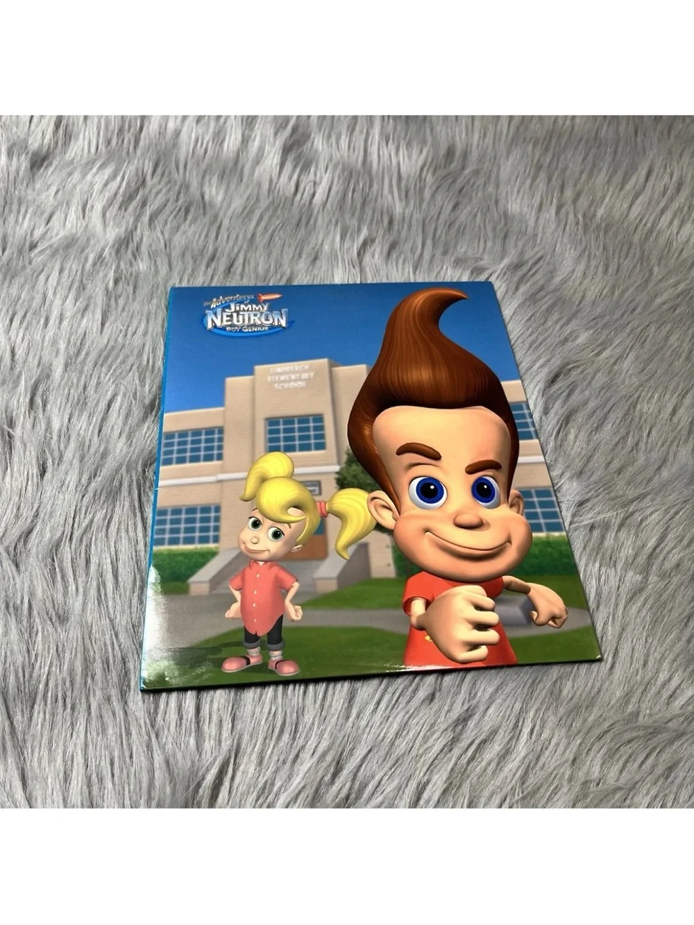 Vintage 2003 Jimmy Neutron Nickelodeon School Folder